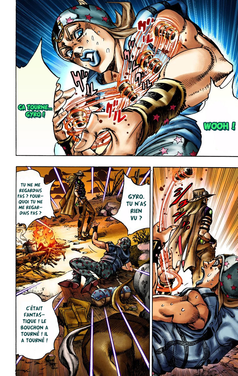 Read JoJo_s Bizarre Adventure Part 7 Steel Ball Run Official Colored FR Manga Online
