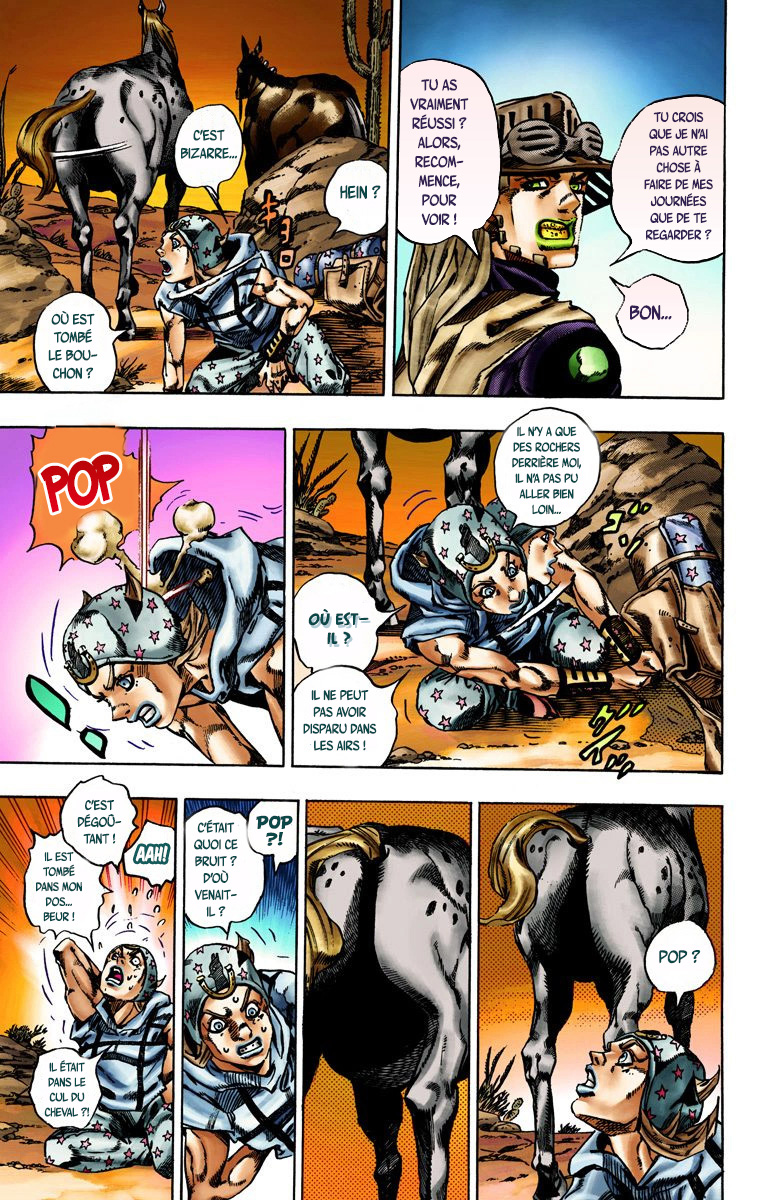 Read JoJo_s Bizarre Adventure Part 7 Steel Ball Run Official Colored FR Manga Online