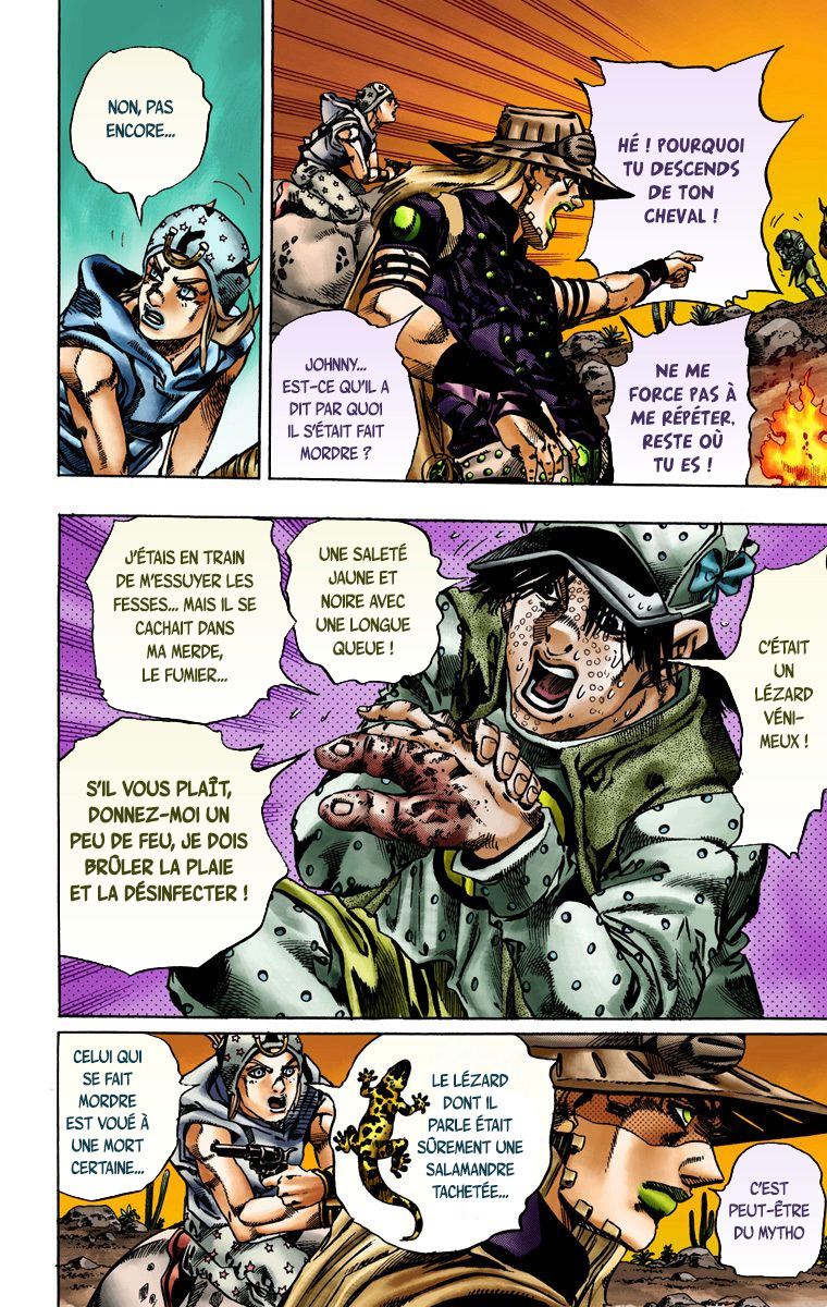 Read JoJo_s Bizarre Adventure Part 7 Steel Ball Run Official Colored FR Manga Online
