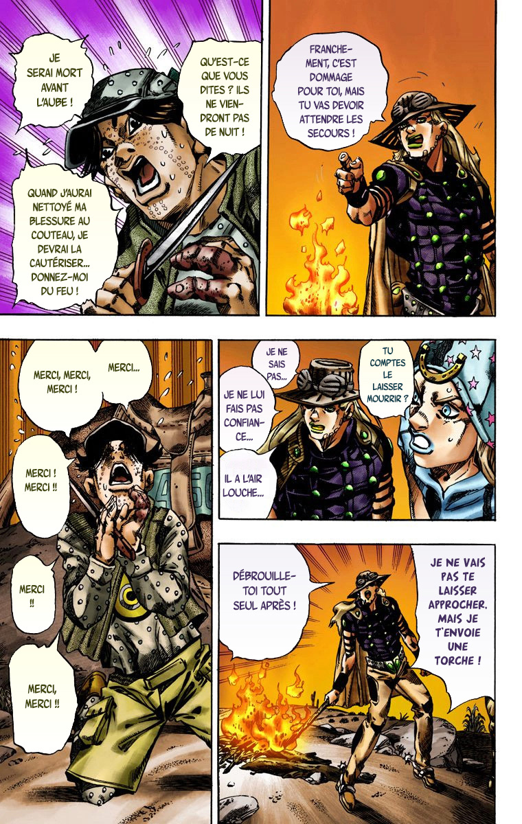 Read JoJo_s Bizarre Adventure Part 7 Steel Ball Run Official Colored FR Manga Online