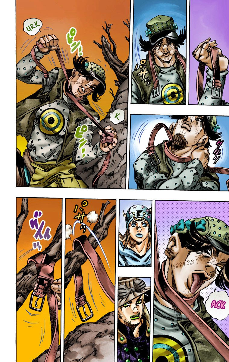Read JoJo_s Bizarre Adventure Part 7 Steel Ball Run Official Colored FR Manga Online