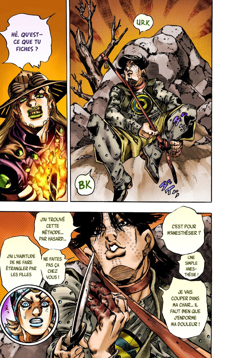 Read JoJo_s Bizarre Adventure Part 7 Steel Ball Run Official Colored FR Manga Online