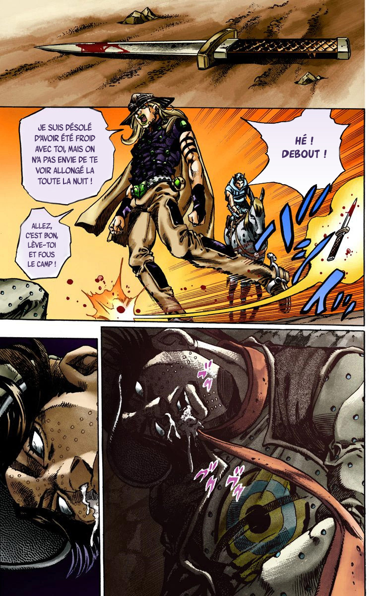 Read JoJo_s Bizarre Adventure Part 7 Steel Ball Run Official Colored FR Manga Online