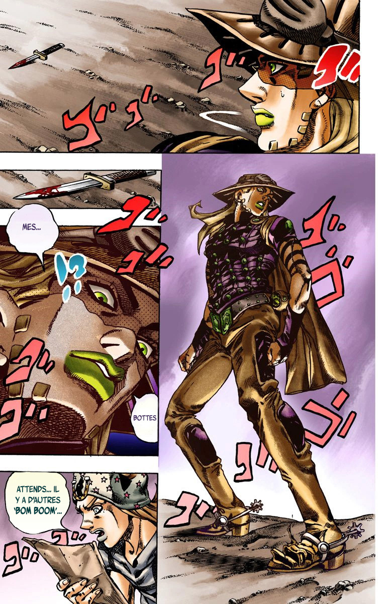 Read JoJo_s Bizarre Adventure Part 7 Steel Ball Run Official Colored FR Manga Online