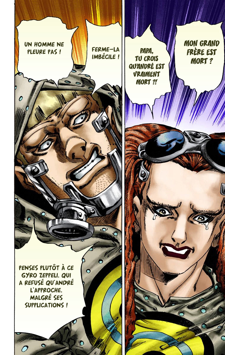 Read JoJo_s Bizarre Adventure Part 7 Steel Ball Run Official Colored FR Manga Online