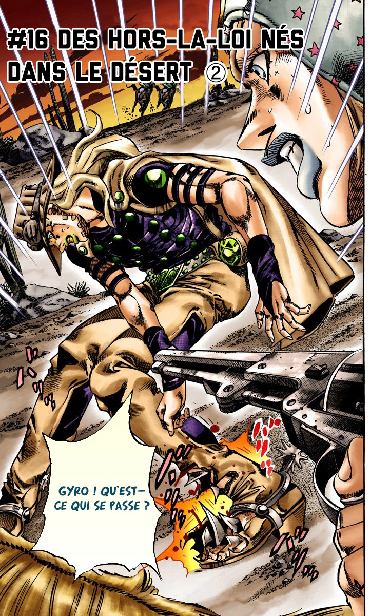Read JoJo_s Bizarre Adventure Part 7 Steel Ball Run Official Colored FR Manga Online