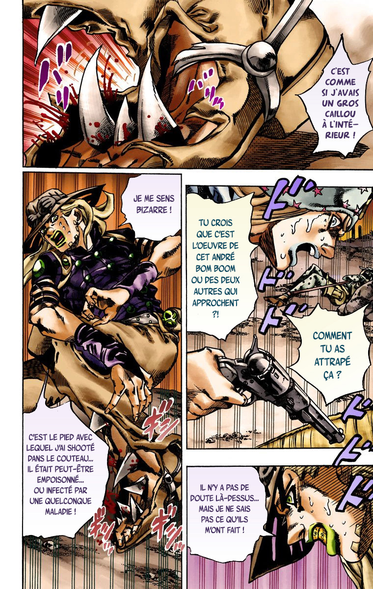Read JoJo_s Bizarre Adventure Part 7 Steel Ball Run Official Colored FR Manga Online