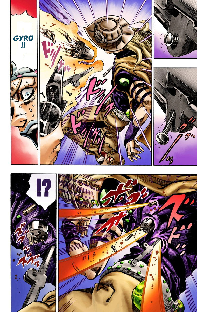Read JoJo_s Bizarre Adventure Part 7 Steel Ball Run Official Colored FR Manga Online