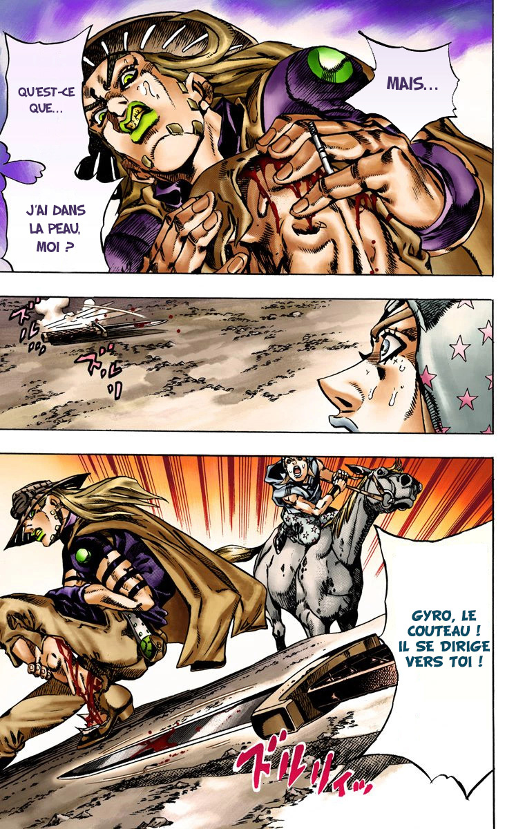 Read JoJo_s Bizarre Adventure Part 7 Steel Ball Run Official Colored FR Manga Online