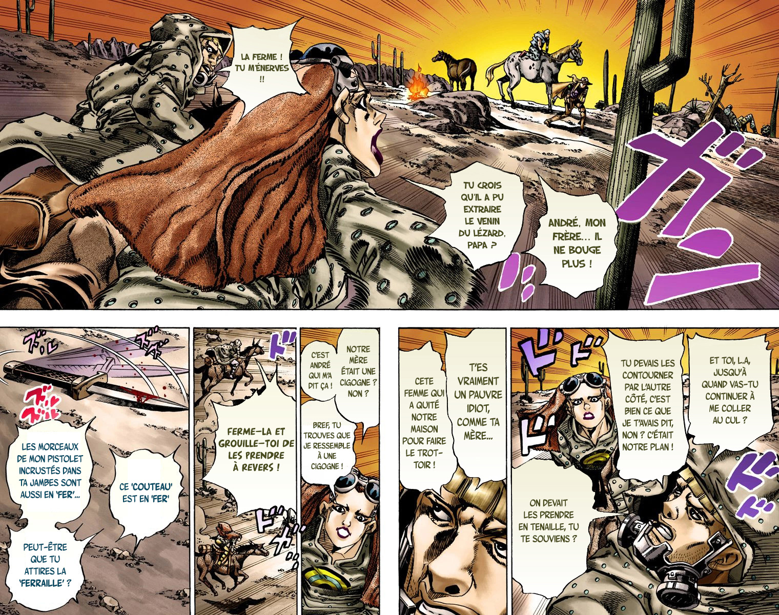 Read JoJo_s Bizarre Adventure Part 7 Steel Ball Run Official Colored FR Manga Online