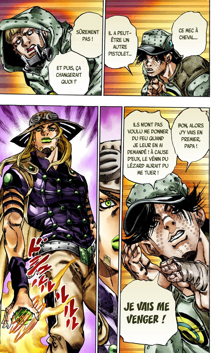 Read JoJo_s Bizarre Adventure Part 7 Steel Ball Run Official Colored FR Manga Online