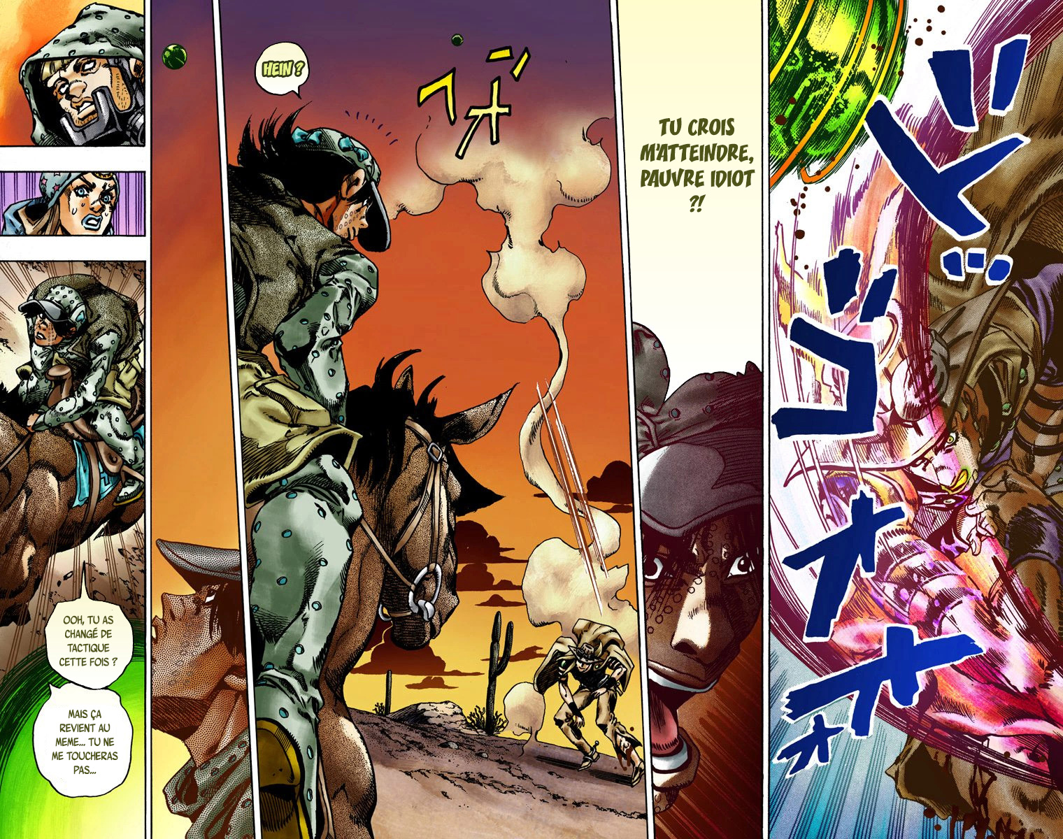 Read JoJo_s Bizarre Adventure Part 7 Steel Ball Run Official Colored FR Manga Online