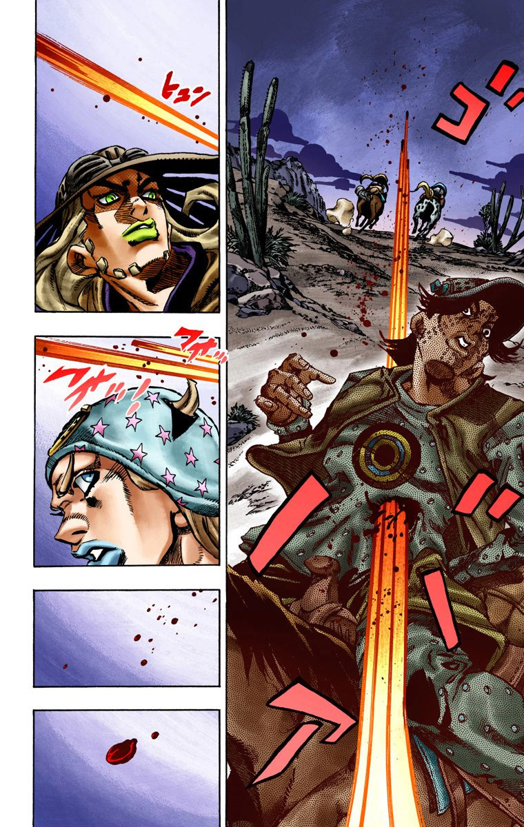 Read JoJo_s Bizarre Adventure Part 7 Steel Ball Run Official Colored FR Manga Online