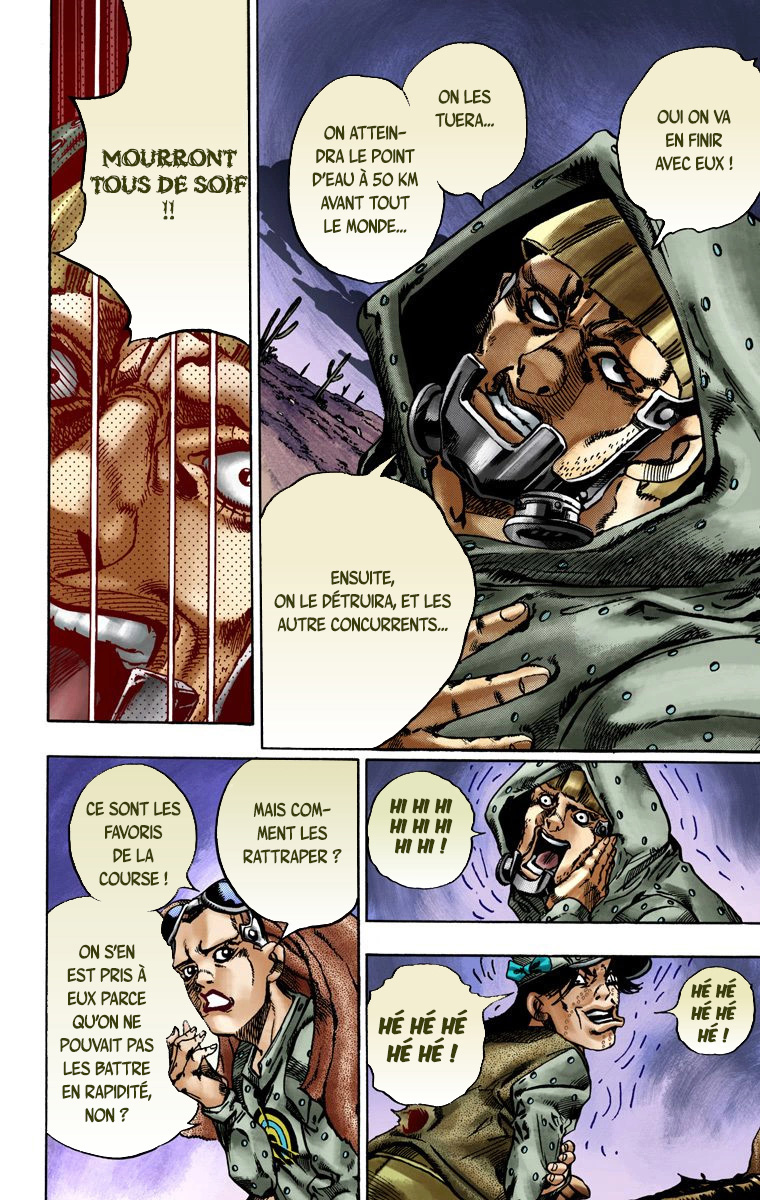 Read JoJo_s Bizarre Adventure Part 7 Steel Ball Run Official Colored FR Manga Online