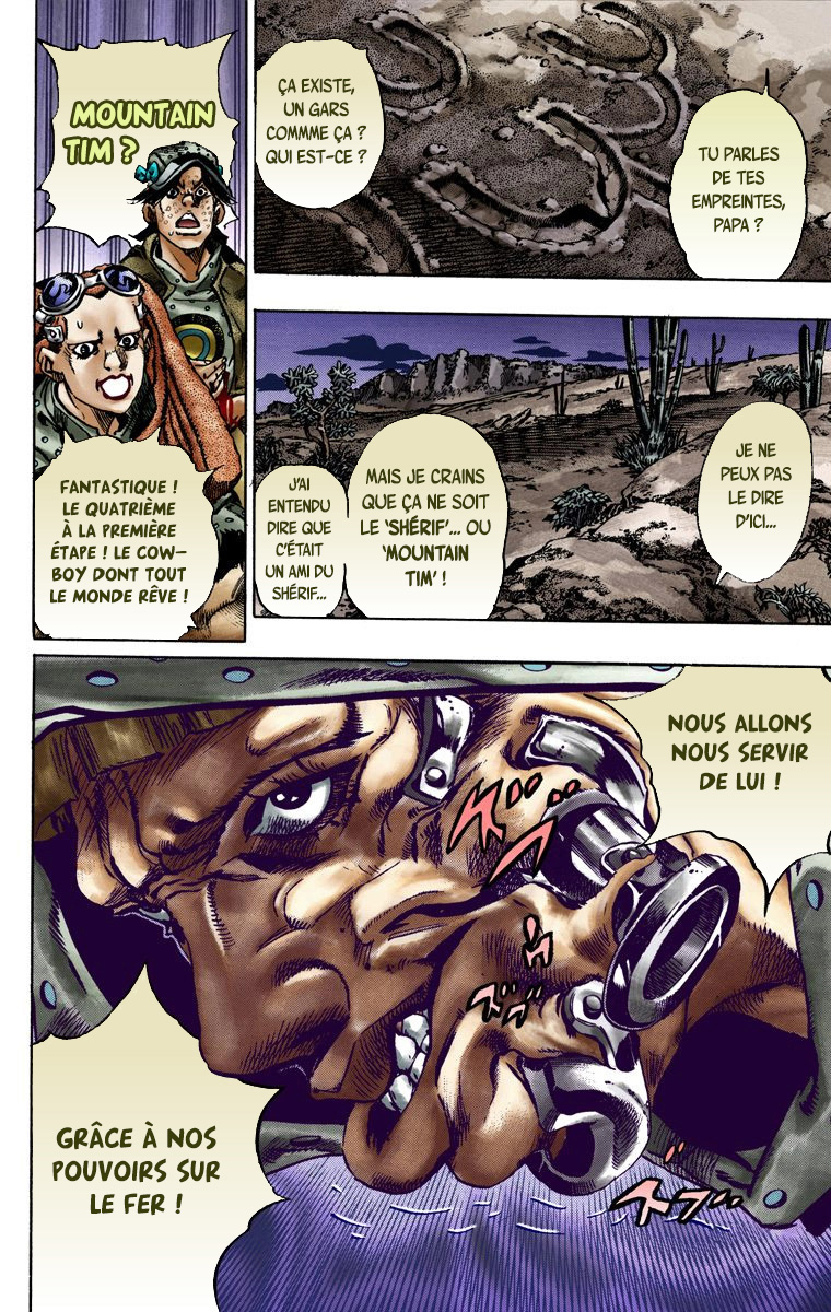 Read JoJo_s Bizarre Adventure Part 7 Steel Ball Run Official Colored FR Manga Online