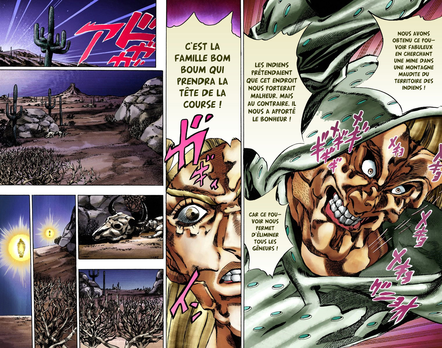 Read JoJo_s Bizarre Adventure Part 7 Steel Ball Run Official Colored FR Manga Online