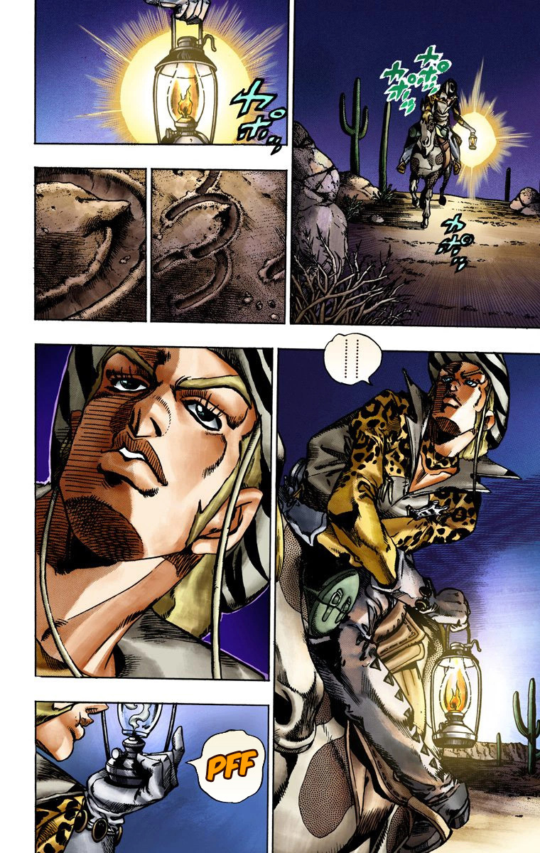 Read JoJo_s Bizarre Adventure Part 7 Steel Ball Run Official Colored FR Manga Online