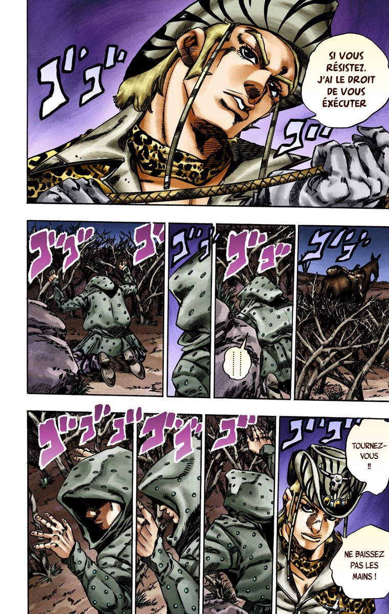Read JoJo_s Bizarre Adventure Part 7 Steel Ball Run Official Colored FR Manga Online
