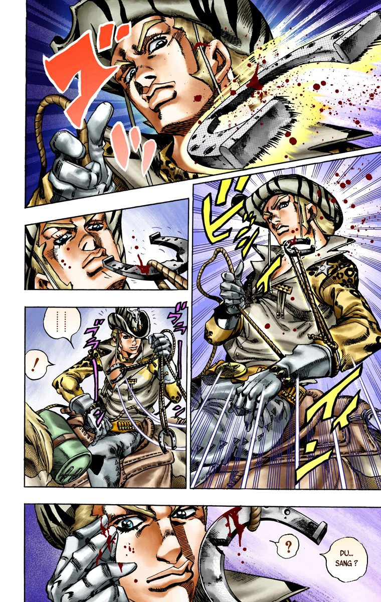 Read JoJo_s Bizarre Adventure Part 7 Steel Ball Run Official Colored FR Manga Online