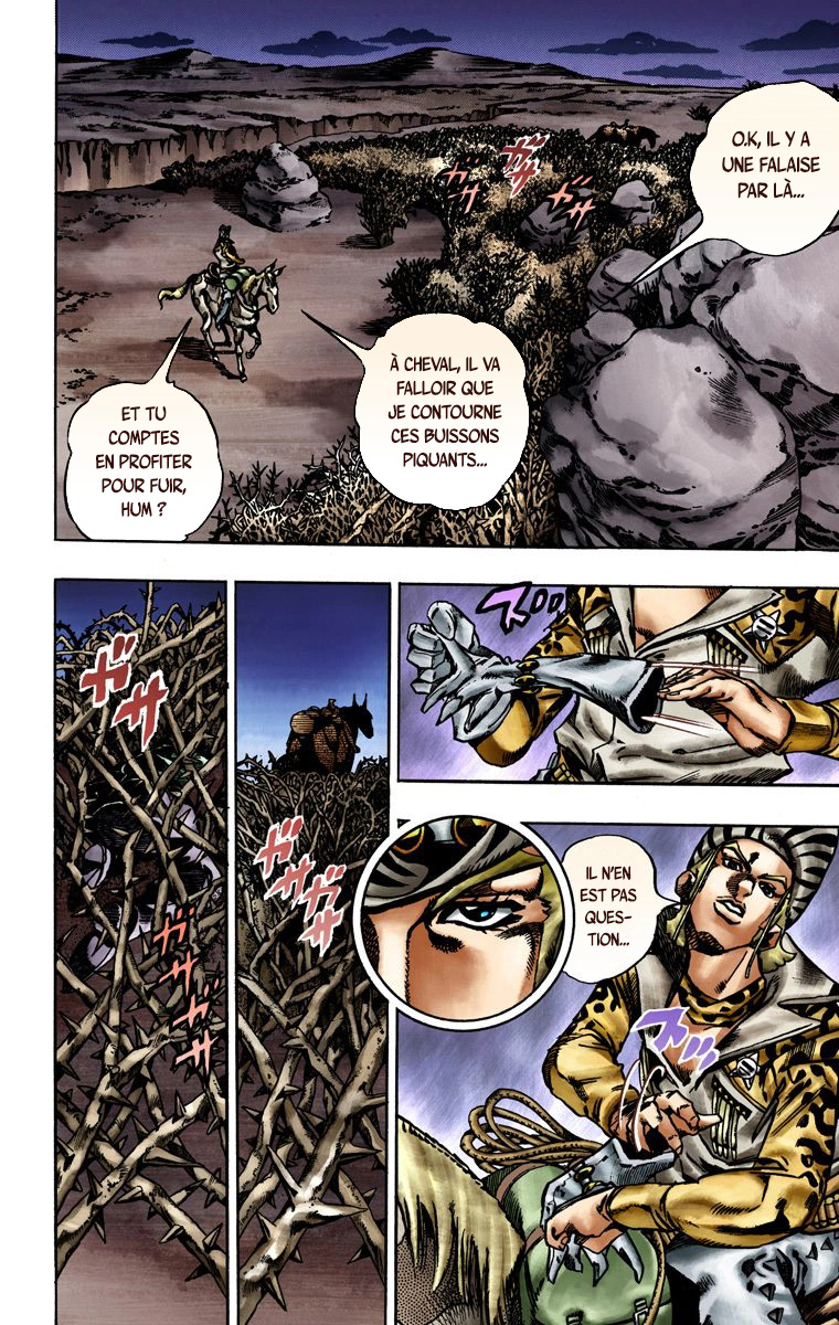 Read JoJo_s Bizarre Adventure Part 7 Steel Ball Run Official Colored FR Manga Online