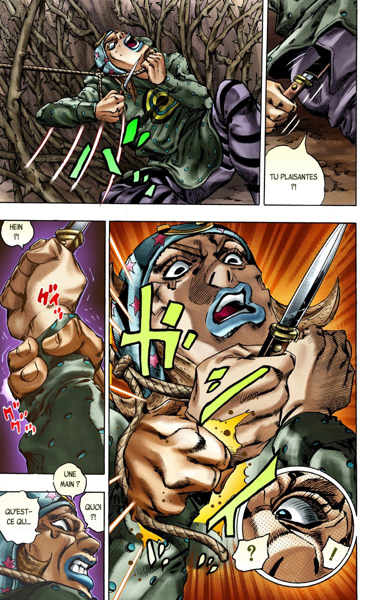 Read JoJo_s Bizarre Adventure Part 7 Steel Ball Run Official Colored FR Manga Online