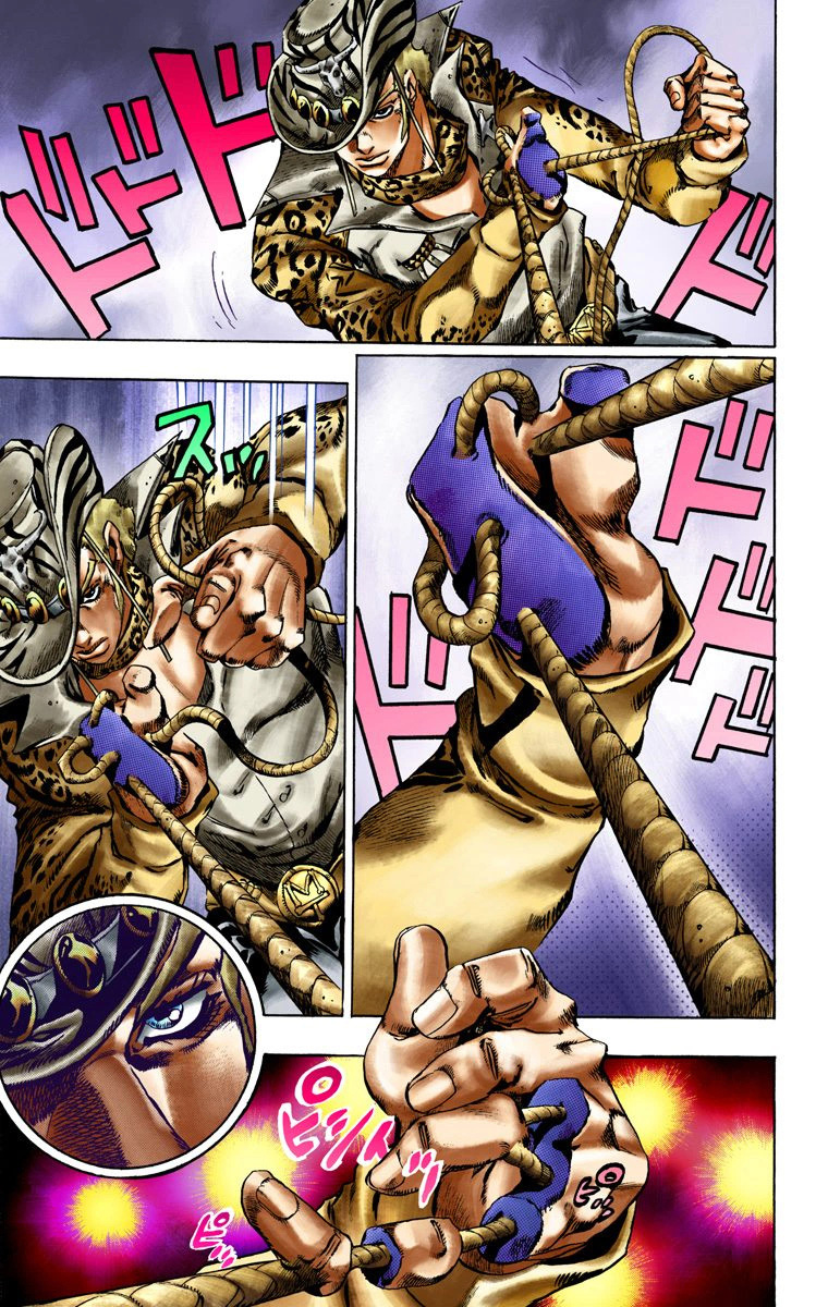 Read JoJo_s Bizarre Adventure Part 7 Steel Ball Run Official Colored FR Manga Online