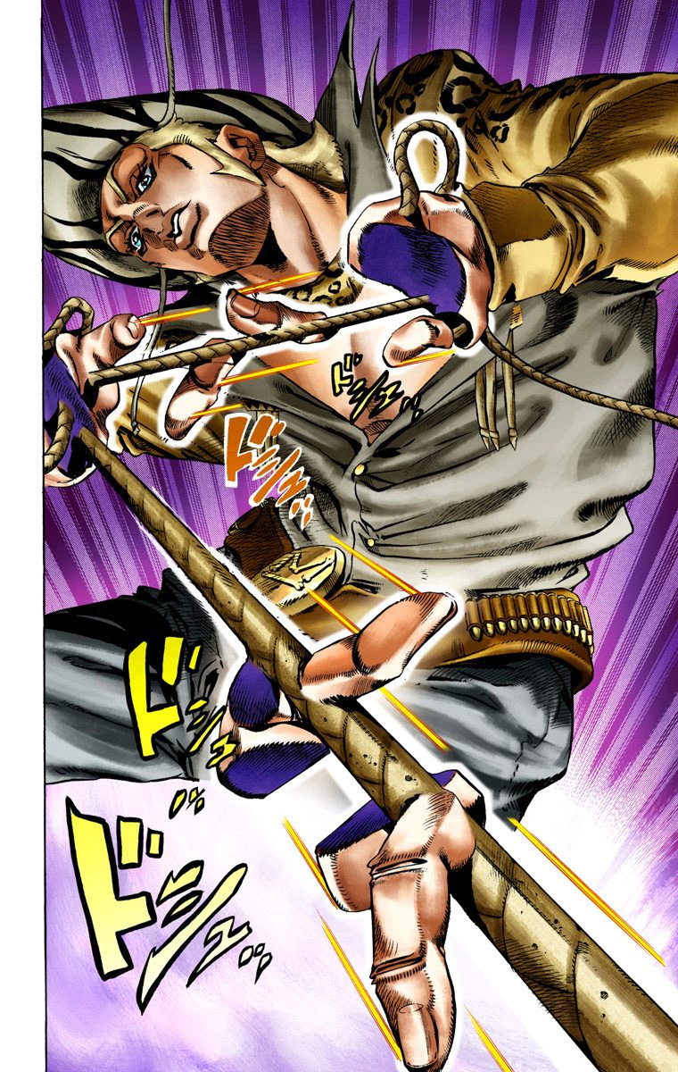 Read JoJo_s Bizarre Adventure Part 7 Steel Ball Run Official Colored FR Manga Online