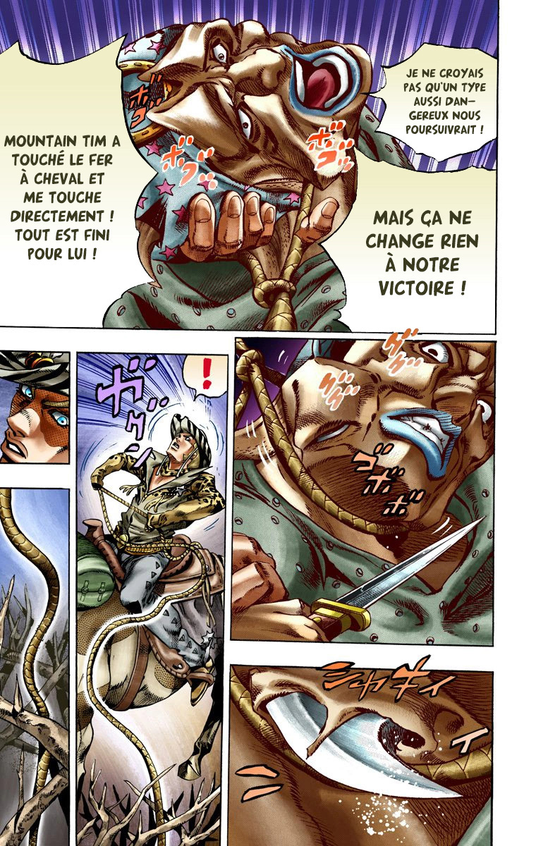 Read JoJo_s Bizarre Adventure Part 7 Steel Ball Run Official Colored FR Manga Online