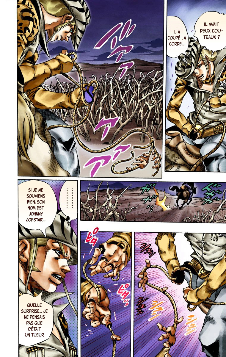 Read JoJo_s Bizarre Adventure Part 7 Steel Ball Run Official Colored FR Manga Online