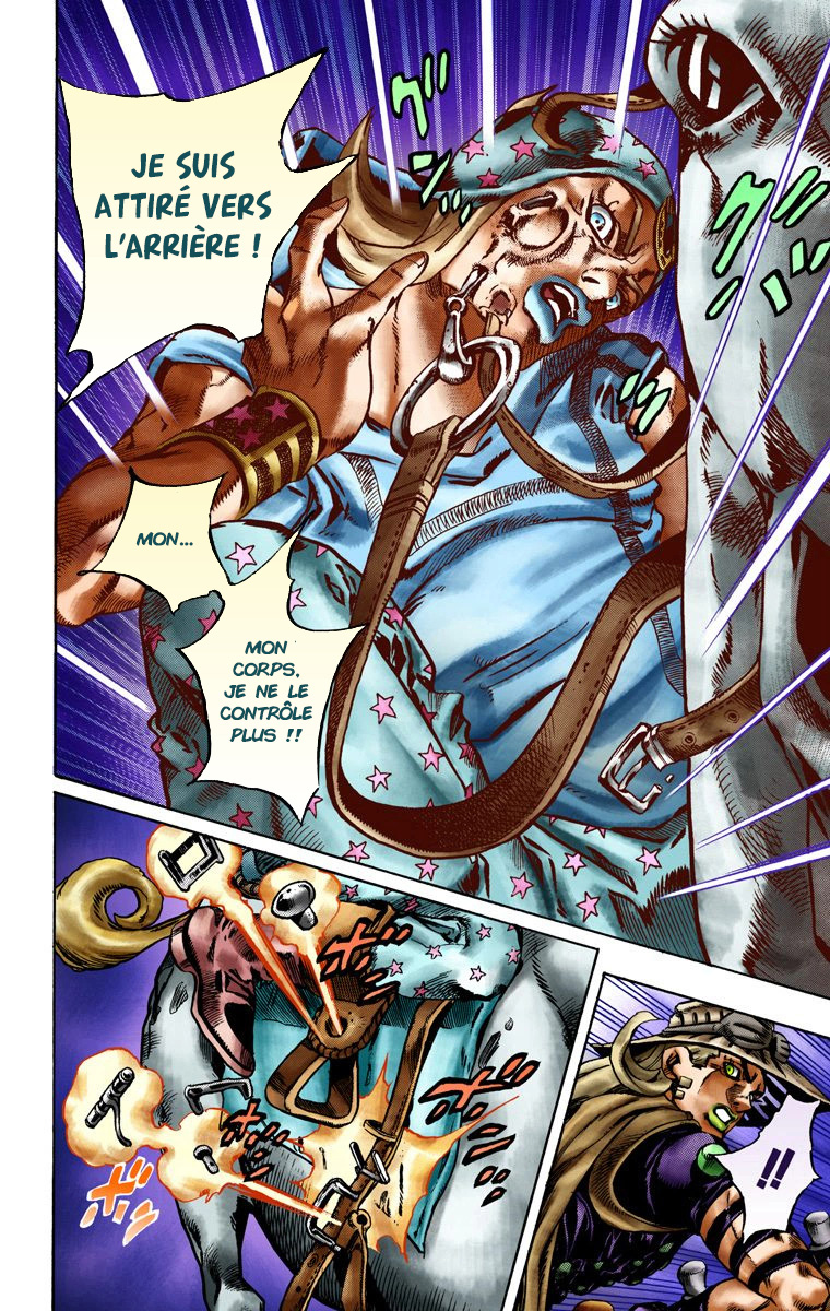Read JoJo_s Bizarre Adventure Part 7 Steel Ball Run Official Colored FR Manga Online