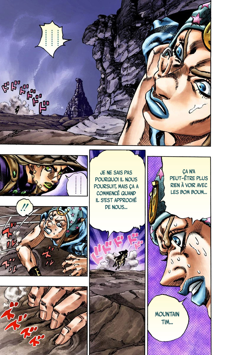 Read JoJo_s Bizarre Adventure Part 7 Steel Ball Run Official Colored FR Manga Online