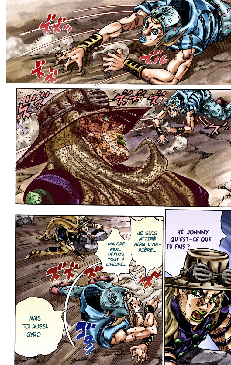 Read JoJo_s Bizarre Adventure Part 7 Steel Ball Run Official Colored FR Manga Online