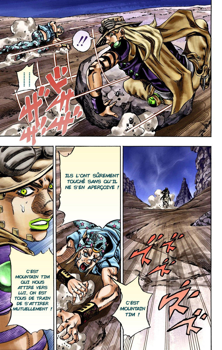 Read JoJo_s Bizarre Adventure Part 7 Steel Ball Run Official Colored FR Manga Online