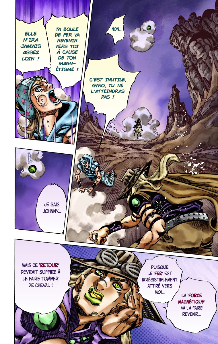 Read JoJo_s Bizarre Adventure Part 7 Steel Ball Run Official Colored FR Manga Online