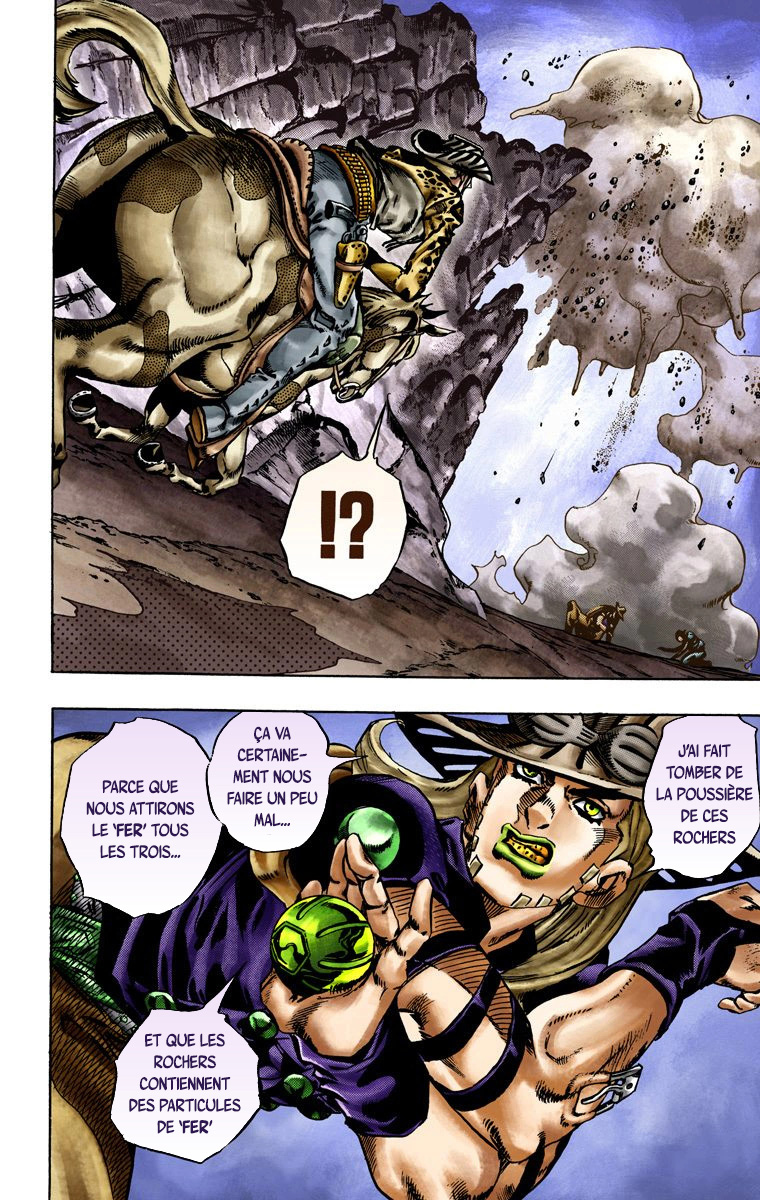Read JoJo_s Bizarre Adventure Part 7 Steel Ball Run Official Colored FR Manga Online