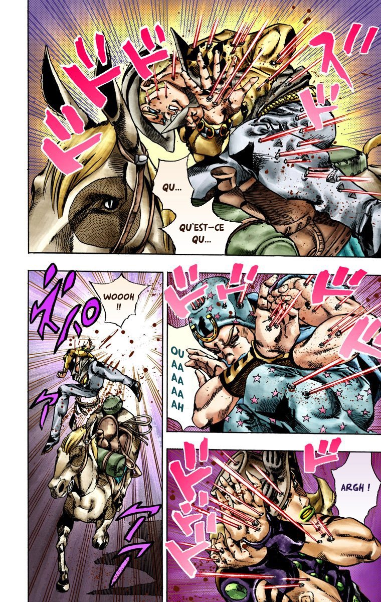 Read JoJo_s Bizarre Adventure Part 7 Steel Ball Run Official Colored FR Manga Online