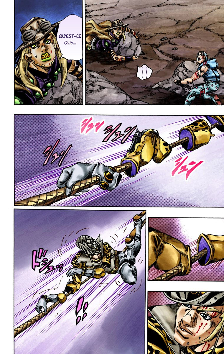 Read JoJo_s Bizarre Adventure Part 7 Steel Ball Run Official Colored FR Manga Online