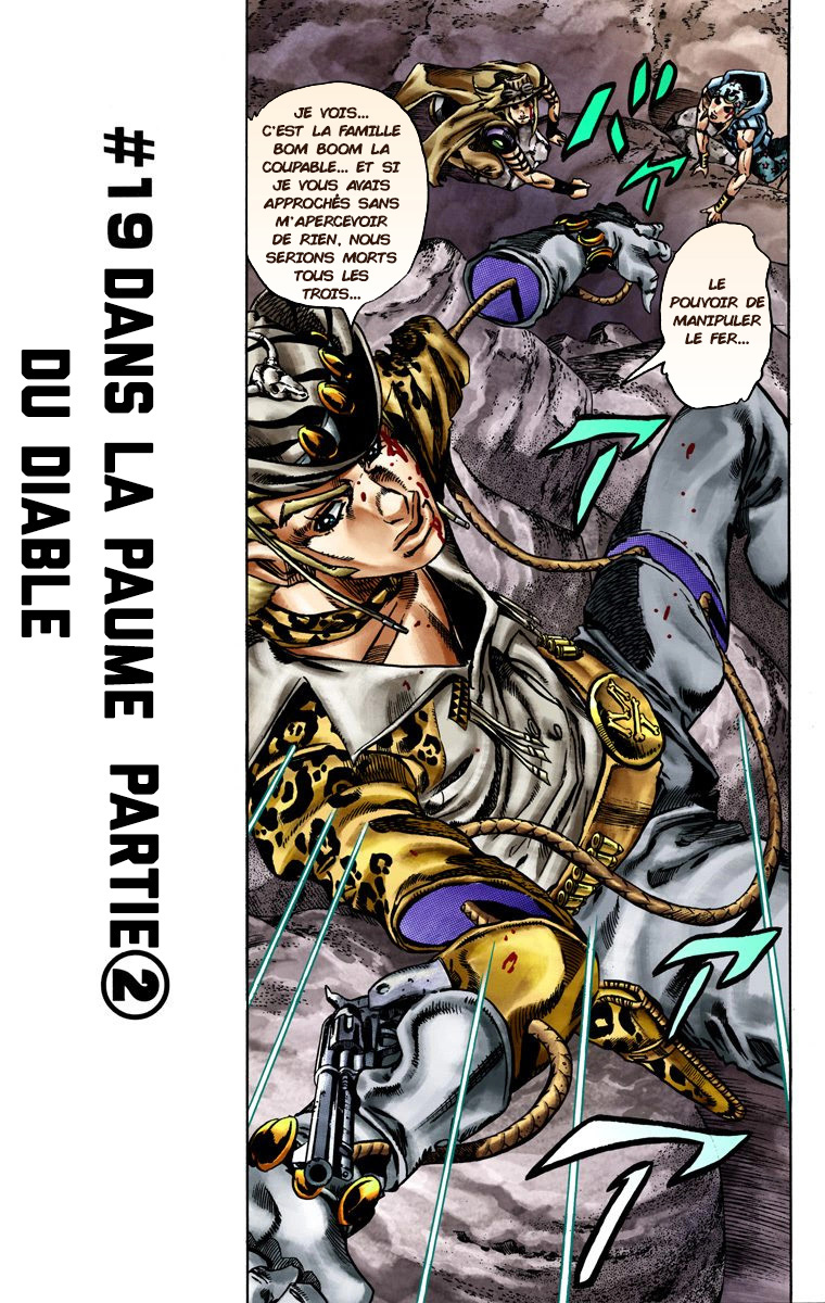 Read JoJo_s Bizarre Adventure Part 7 Steel Ball Run Official Colored FR Manga Online