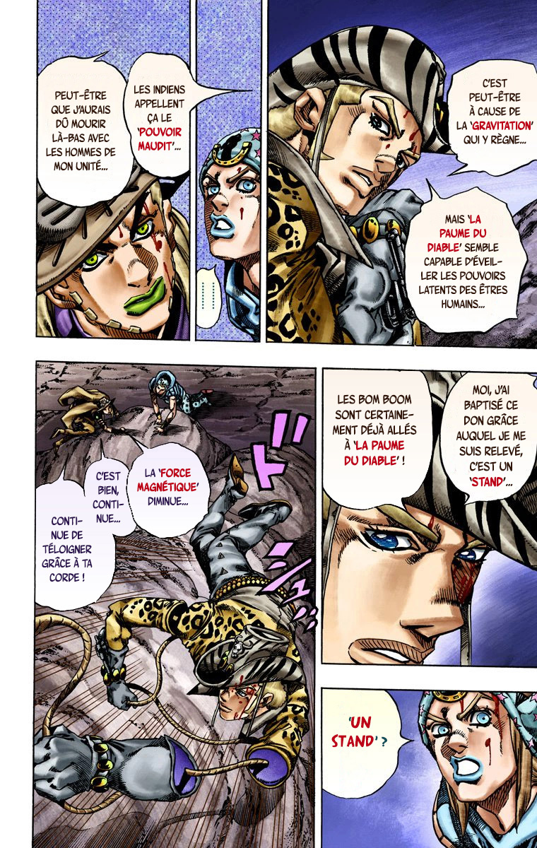 Read JoJo_s Bizarre Adventure Part 7 Steel Ball Run Official Colored FR Manga Online