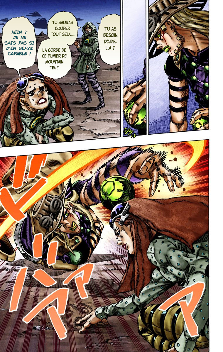 Read JoJo_s Bizarre Adventure Part 7 Steel Ball Run Official Colored FR Manga Online