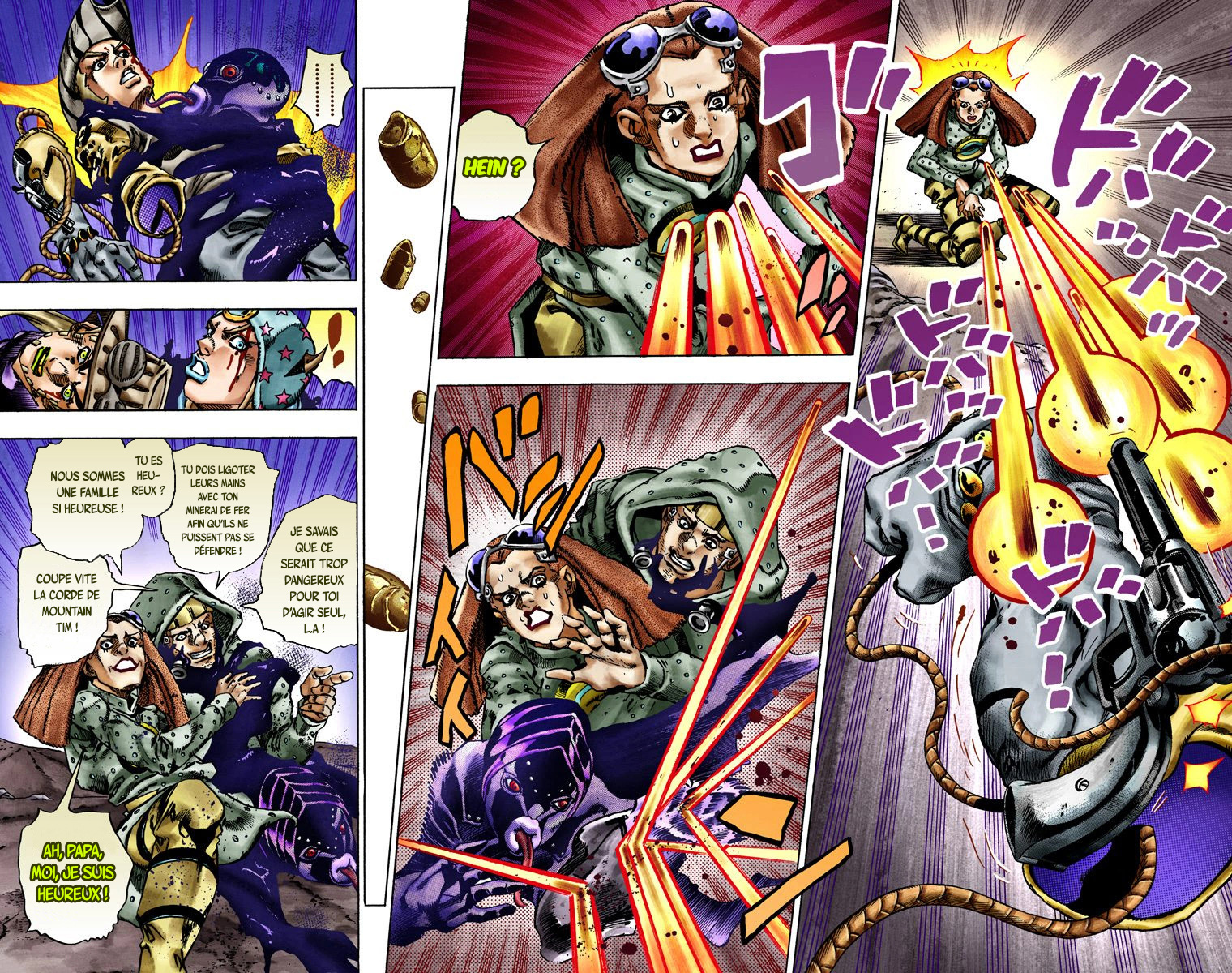 Read JoJo_s Bizarre Adventure Part 7 Steel Ball Run Official Colored FR Manga Online