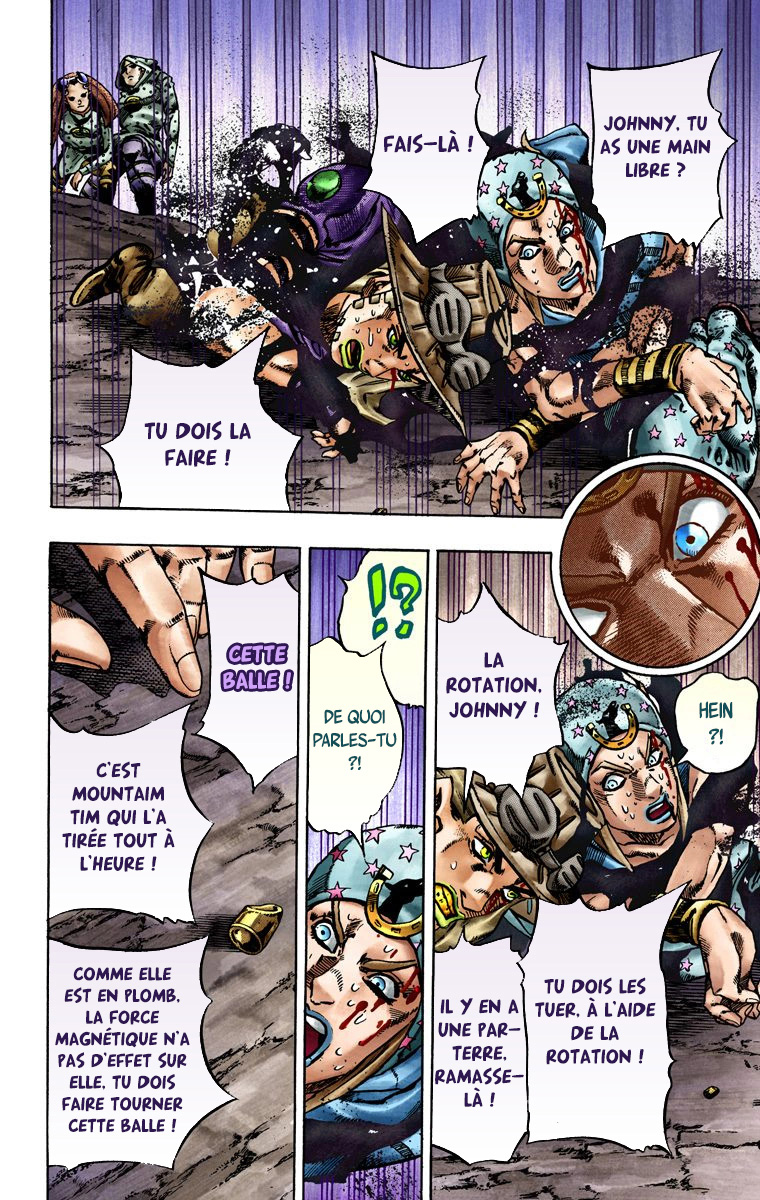 Read JoJo_s Bizarre Adventure Part 7 Steel Ball Run Official Colored FR Manga Online