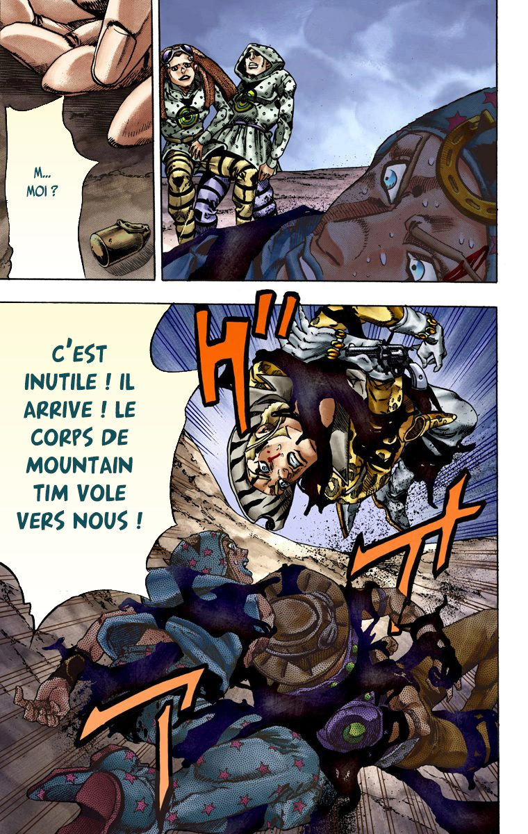 Read JoJo_s Bizarre Adventure Part 7 Steel Ball Run Official Colored FR Manga Online