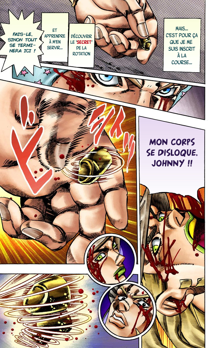 Read JoJo_s Bizarre Adventure Part 7 Steel Ball Run Official Colored FR Manga Online