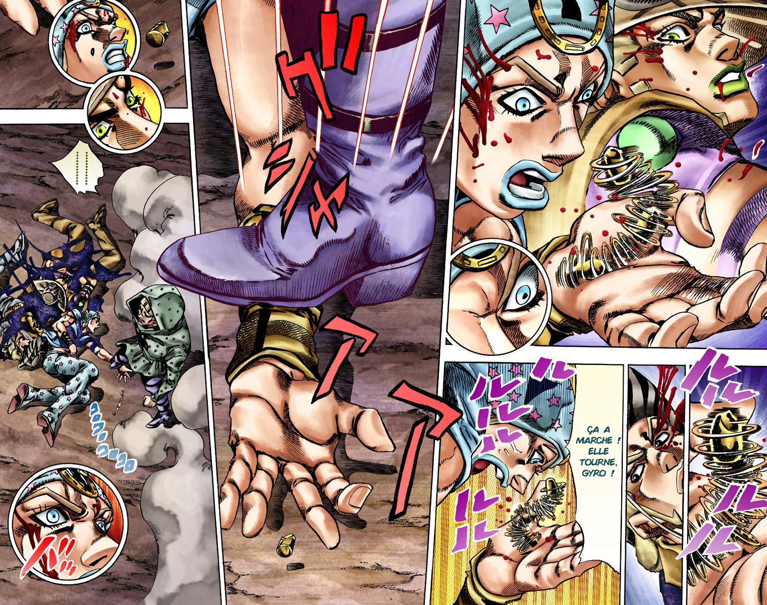 Read JoJo_s Bizarre Adventure Part 7 Steel Ball Run Official Colored FR Manga Online