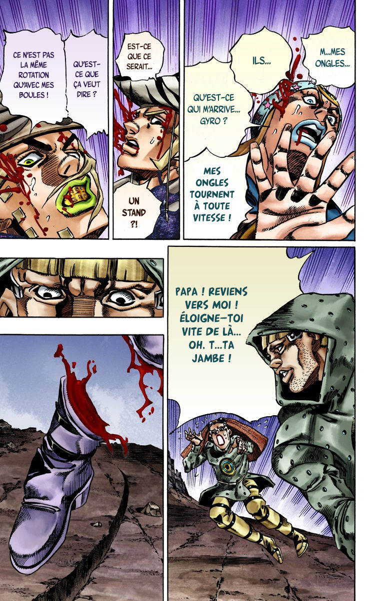 Read JoJo_s Bizarre Adventure Part 7 Steel Ball Run Official Colored FR Manga Online
