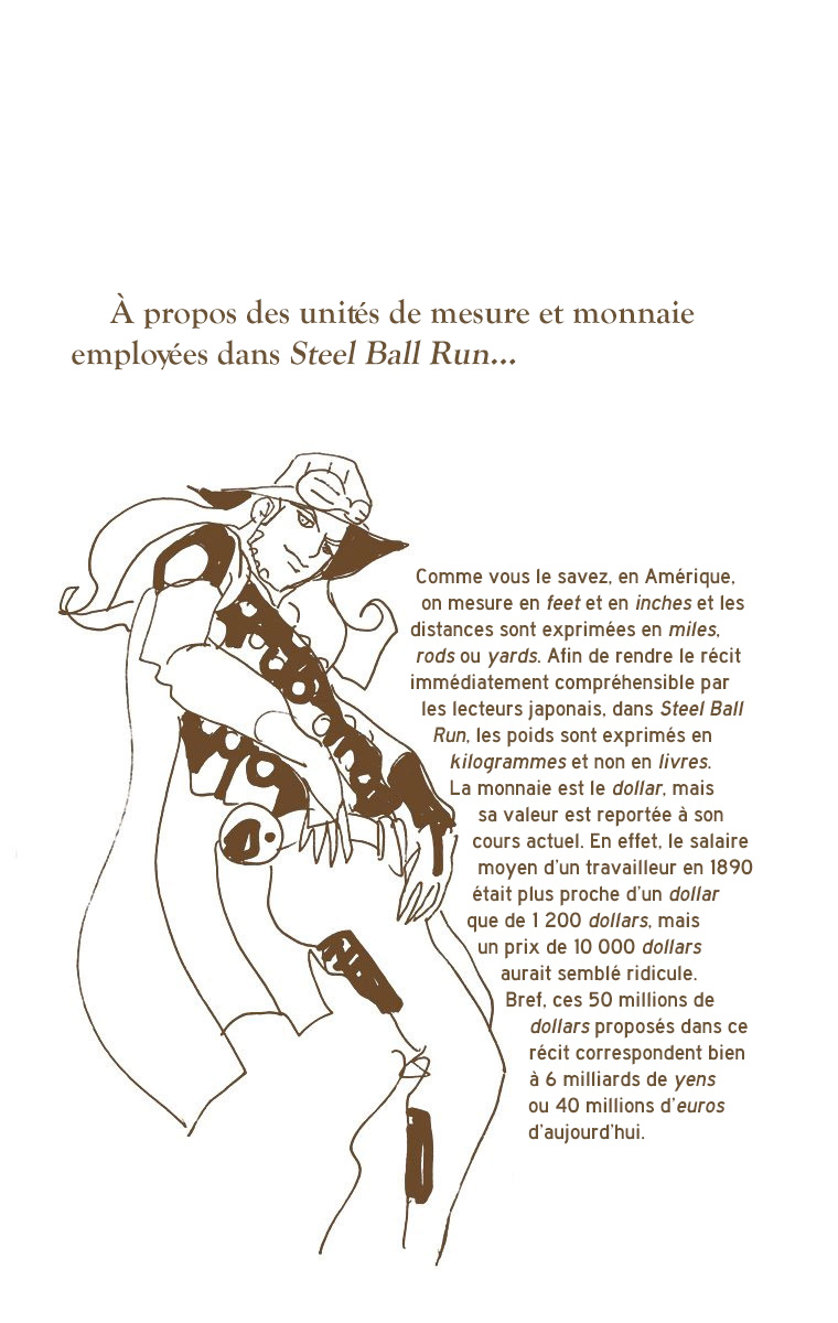 Read JoJo_s Bizarre Adventure Part 7 Steel Ball Run Official Colored FR Manga Online