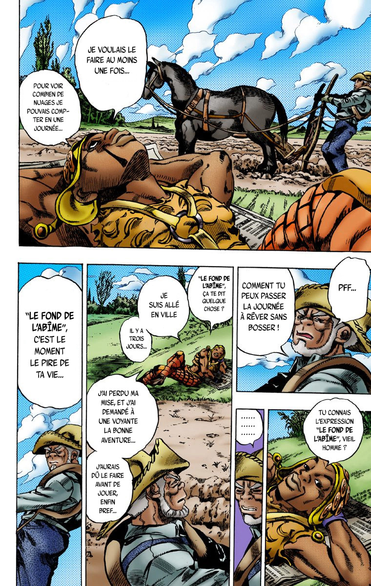 Read JoJo_s Bizarre Adventure Part 7 Steel Ball Run Official Colored FR Manga Online