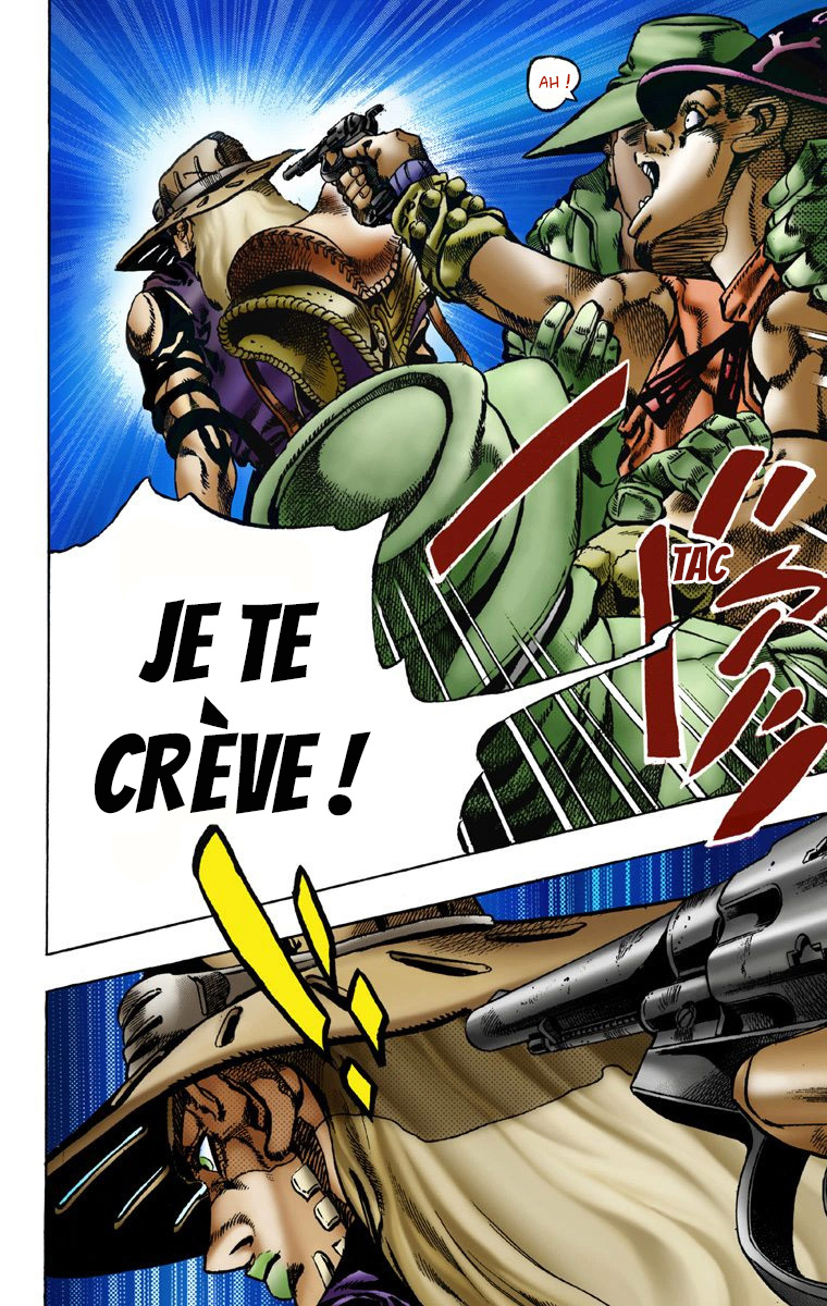 Read JoJo_s Bizarre Adventure Part 7 Steel Ball Run Official Colored FR Manga Online