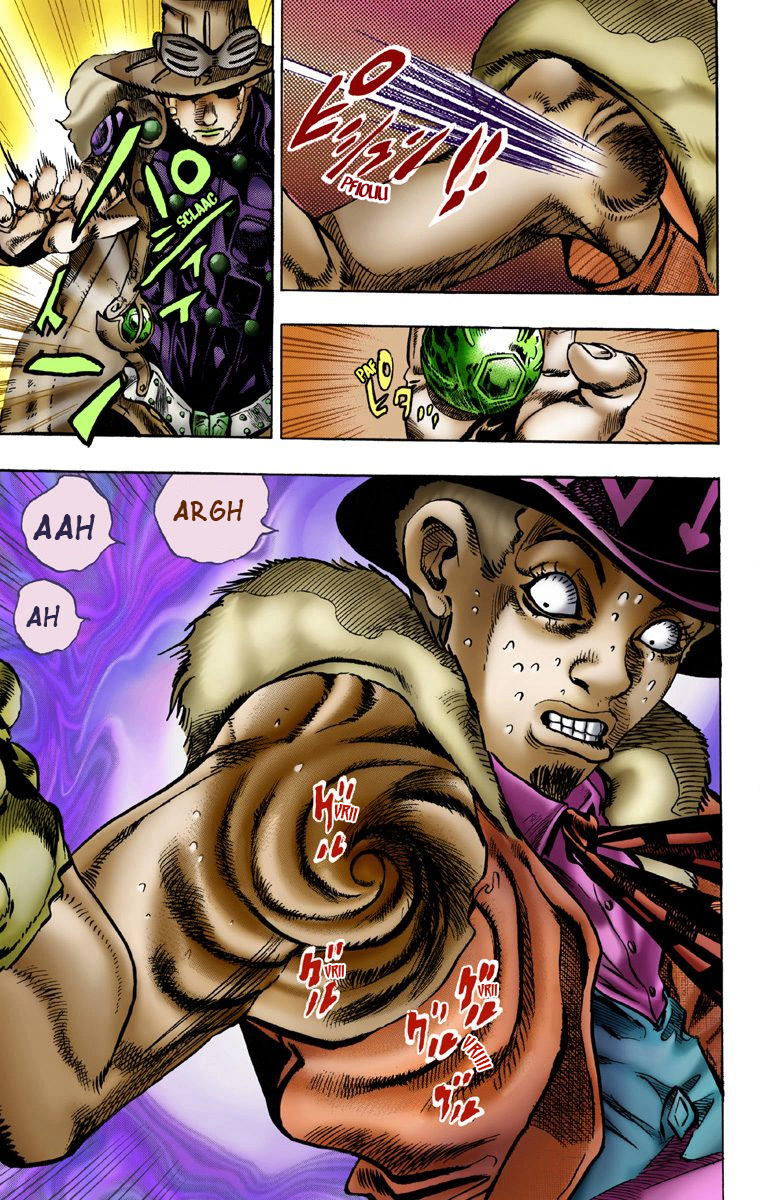 Read JoJo_s Bizarre Adventure Part 7 Steel Ball Run Official Colored FR Manga Online